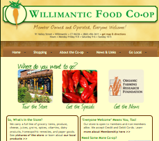 Willimantic Food Co-op's website