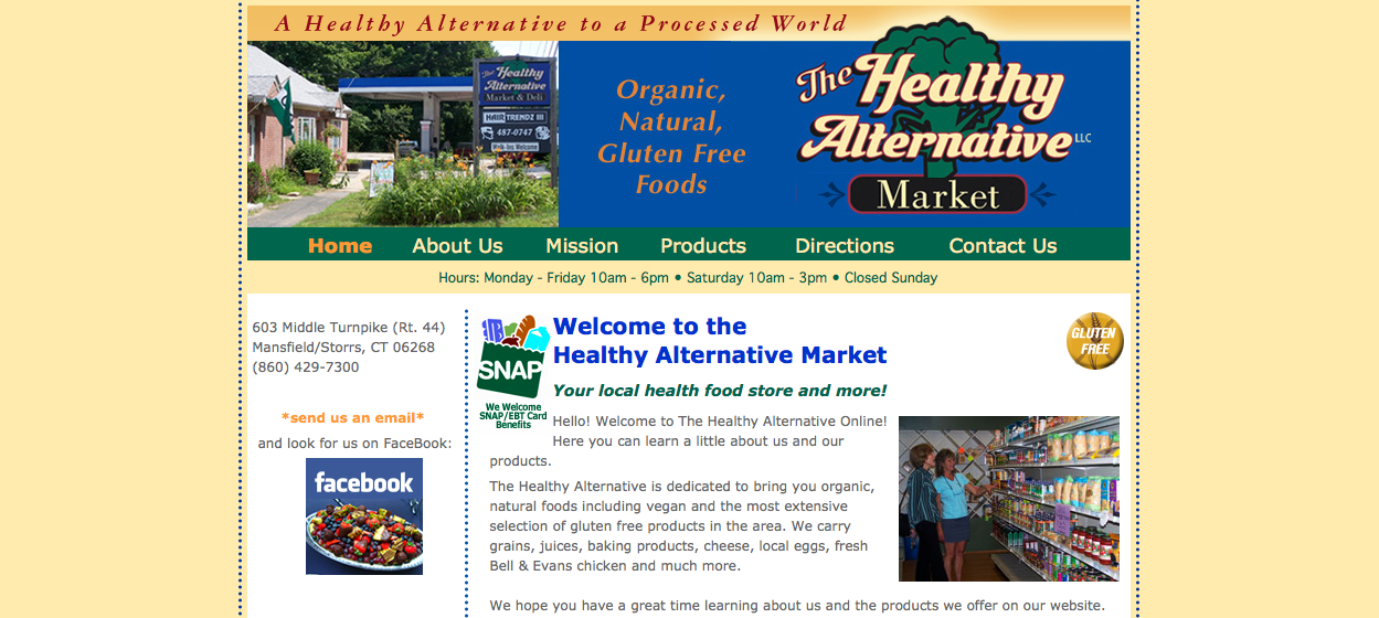 The Healthy Alternative Market The Healthy Alternative Market